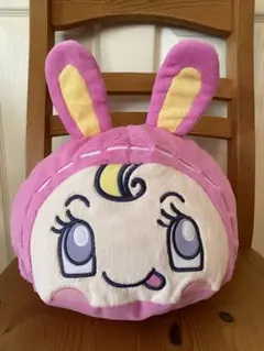 ナルミヤキャラクターズ プレミアムドームクッション　ベリエちゃん　ピンク