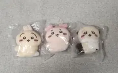 ちいかわ クリップぬいぐるみ うさぎ 古本屋 ラッコ 3点セット