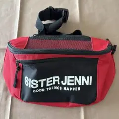 SISTER JENNI ボディバッグ 赤黒