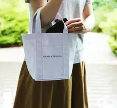 DEAN & DELUCA ホワイトトートバッグ