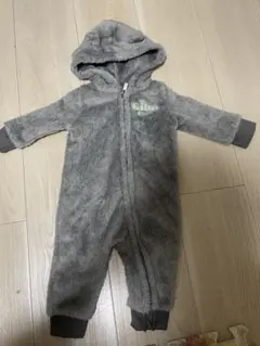 Nike フリースロンパース グレー