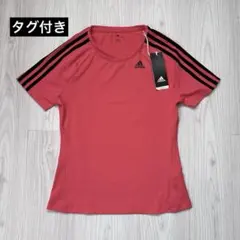 adidas アディダス　トレーニングウェア　Tシャツ　半袖　M レディース