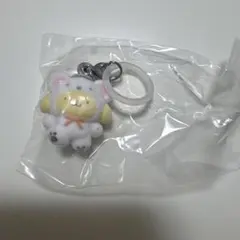 ポムポムプリン　サンリオ　めじるしアクセサリー　ふわふわスノー