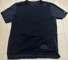 【L】NIKE Tシャツ ライズ ランディビジョン ランニング DVN 黒のサムネイル