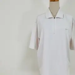 【美品】ナイキ ゴルフ ハーフジップ ポロシャツ スフィアドライ L 吸汗速乾