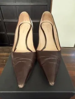 GIORGIO ARMANI パンプス ダークブラウンのサムネイル