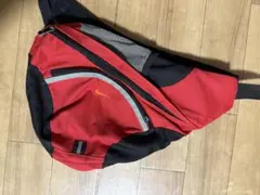 け*ち様 00’sナイキ ショルダーバッグ レッド ブラック