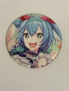 プロセカ 初音ミク グリッター缶バッジ