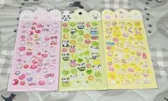 牛*マ様 かわいいぷくぷく動物シール セット