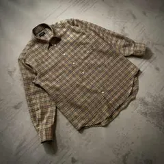 試着のみ 00's BURBERRY ノバチェック ウール M