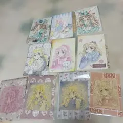 手描きオリジナルイラスト10枚セット ファンタジー 画材・サイズ色々　最終価格