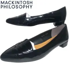 美品 マッキントッシュ フィロソフィー オールウェザー対応パンプス 撥水 レイン