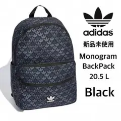 【adidas】新品未使用 モノグラム バックパック ブラック 国内正規品