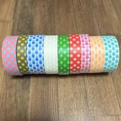 mt 限定　マスキングテープ　ドット　水玉　スプリング