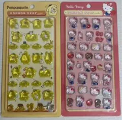 ポムポムプリン＆ハローキティ シールセット