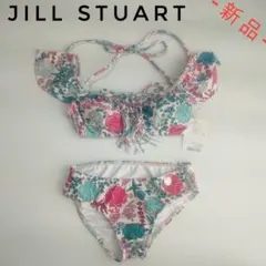 【定価15400円】ジル スチュアート シェル柄オフショルビキニ PK 7S