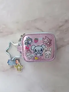 pom ponette イヤホンケース メタリックピンクのサムネイル