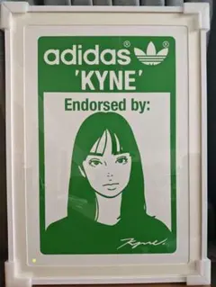 額装付き KYNE × adidas STAN SMITH：A ED30 - メルカリ