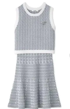 snidel スナイデル ニットセットアップ スカート ツイード