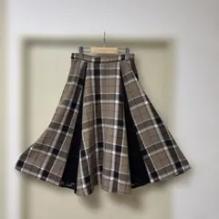 MISCH MASCH チェック柄 フレアスカート　Mサイズ