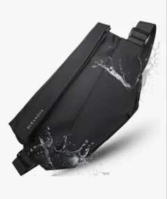 撥水性ボディバッグ ブラック 340g