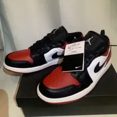 エアジョーダン1 low 26.5cm 新品未使用 スニーカー 赤黒白