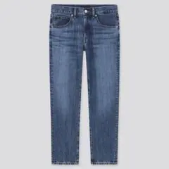 リラックステーパードアンクルジーンズ（丈長め 73.5cm）