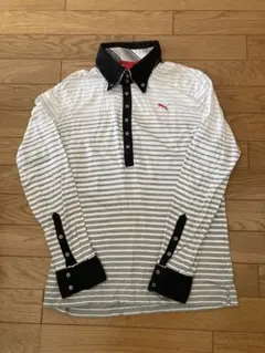 長袖ポロシャツ m