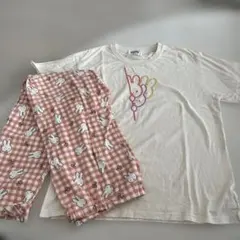 miffy ミッフィー ルームウェア 上下セット