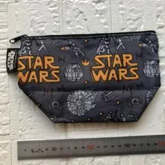 スターウォーズ STAR WARS ポーチ　マチ付き