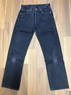 90s リーバイス501 スーパー ブラック デニム USA製