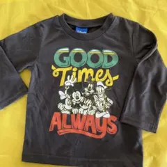 ミッキー キャラクター 長袖Tシャツ