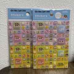 【新品未開封】クレヨンしんちゃん タイルシール ２点セット　セリア