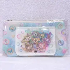 ダッフィー カラフルハピネス　おてふきキャリー　シール付き