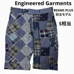 EG×ビームスプラス別注 パッチワークショートパンツ 28 マドラスチェックのサムネイル