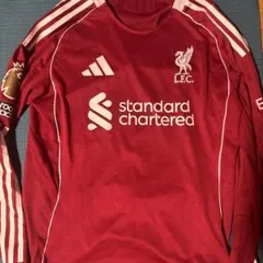 adidas リバプールFC 長袖ユニフォーム L.F.C. レッド 遠藤選手 - メルカリ