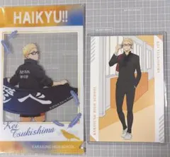 ハイキュー 月島蛍 ポストカード 横断幕ミニクリアファイル まとめ売り