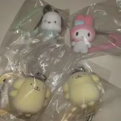 サンリオ キャラクターズ マスコット キーホルダー 4点セット