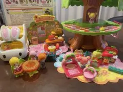 TAKARA TOMYこえだちゃんと木のおうち・乗り物・家具セット まとめ売り