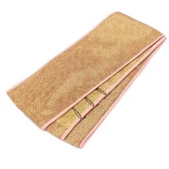 ☆新品未使用☆訪問着・振袖・卒業袴　ピンク・金系重ね衿 重ね襟 伊達衿 伊達襟