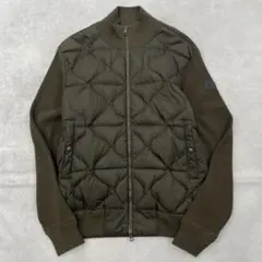 黒ワッペン モンクレール マリオーネトリコットカーディガン 春アウター 緑 XL