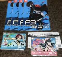 TGS2025 P5X ペルソナ5X ワンダーステッカー P3ステッカーx4