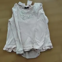 Barbie 長袖Tシャツ140A ピンク フリル
