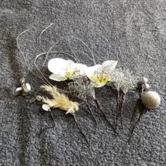ヘアアクセサリー 花飾り　７月1日　限定品