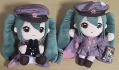 初音ミク 千本桜 ぬいぐるみ 2体セットのサムネイル
