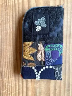✳︎ミナペルホネン✳︎ ハンドメイド はぎれ タンバリン ポシェット