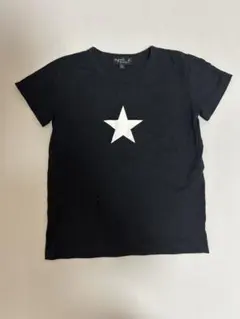 agnis b. ENFANT ブラック Tシャツ L