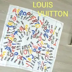 LOUIS VUITTON スカーフ 絵の具 マルチカラー ルイヴィトン