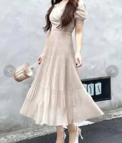 ‪‪❤︎‬袖シアーカシュクールワンピース‪‪❤︎‬