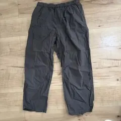 無印良品　グレーイージーパンツ